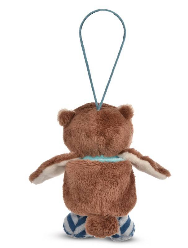 NICI Wendekuscheltier Eule Oscar blau mit Loop NICI GREEN Jubiläumsangebot