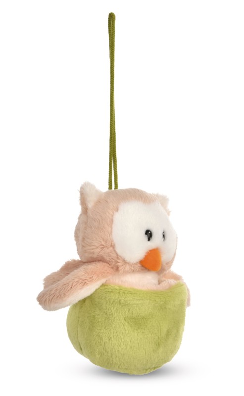 NICI Wendekuscheltier Eule Owluna grün mit Loop NICI GREEN Heißer Verkauf