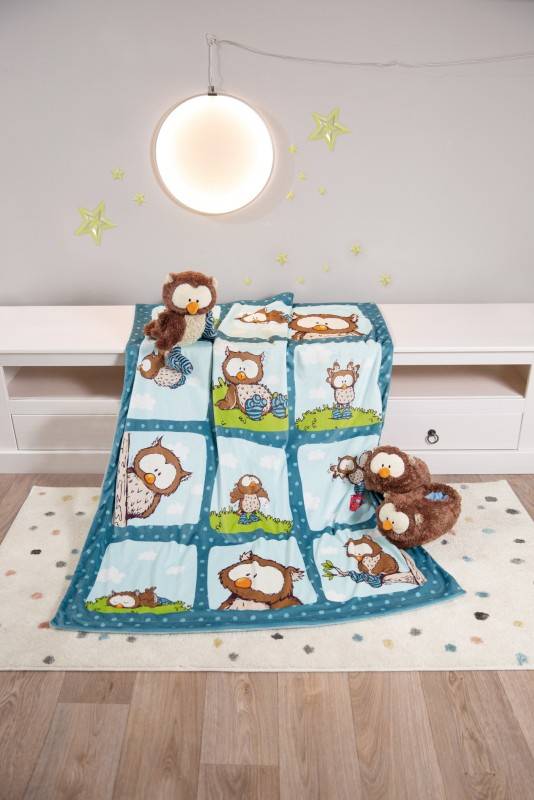 NICI Plüschdecke Eule Oscar Online Outlet