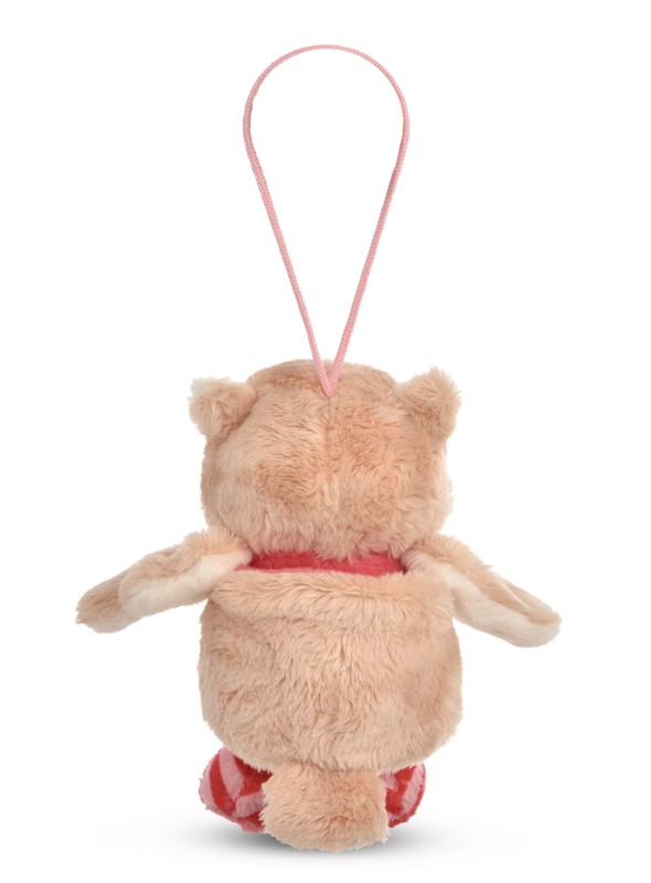 NICI Wendekuscheltier Eule Owluna rosa mit Loop NICI GREEN Zeitlich begrenztes Angebot