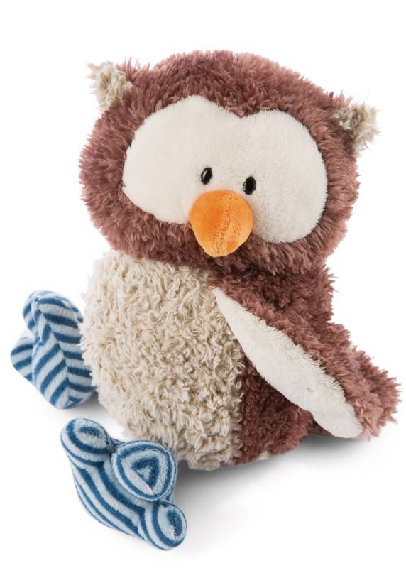 NICI Kuscheltier Eule Oscar mit drehbarem Kopf Kauf eins, bekomm eins gratis