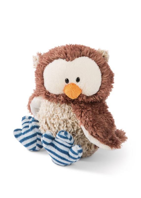 NICI Kuscheltier Eule Oscar mit drehbarem Kopf Kauf eins, bekomm eins gratis