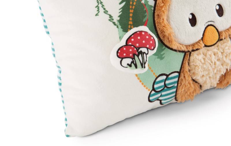 NICI Rechteckiges Kissen Baby-Eule Owlino Tägliche Deals