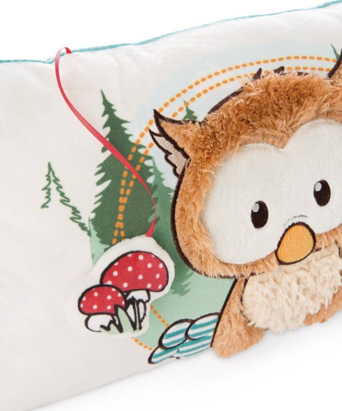 NICI Rechteckiges Kissen Baby-Eule Owlino Tägliche Deals