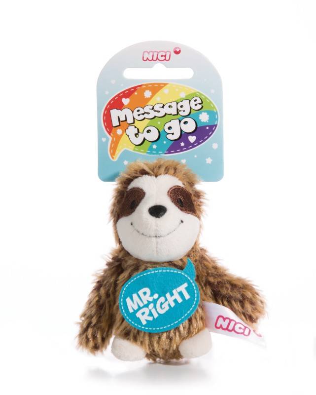 NICI Anhänger Faultier "Mr. Right" Letzter Tag