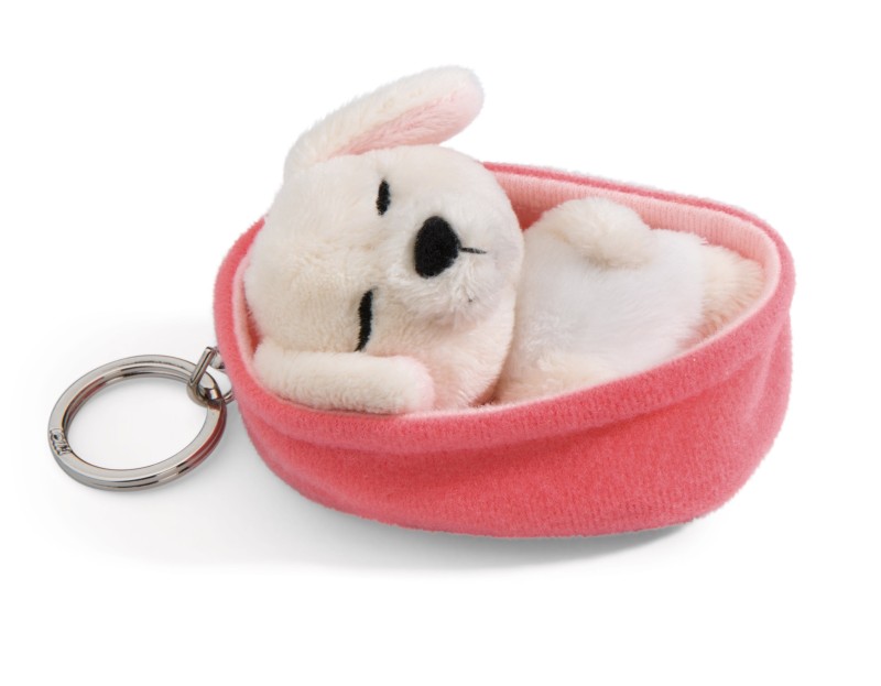 NICI Schlüsselanhänger Sleeping Pets Hund creme Top Angebot