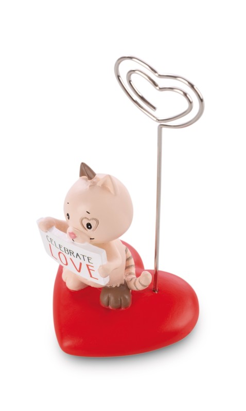 NICI Fotohalter Katze "Celebrate Love" Super Rabatt