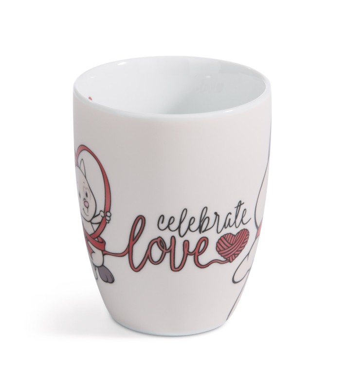 NICI Tasse Katze "Celebrate Love" Riesige Rabatte