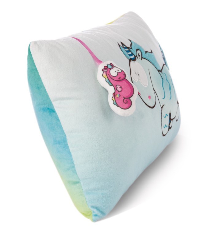NICI Rechteckiges Kissen Einhorn Aquario NICI GREEN Jubiläumsangebot