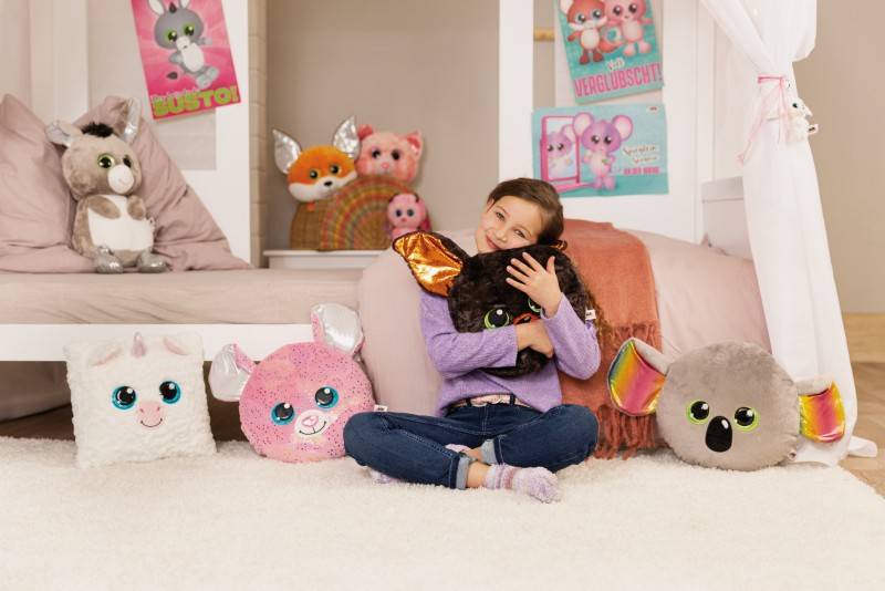 NICI GLUBSCHIS Cushion Unicorn Milky-Fee Neueste Stile