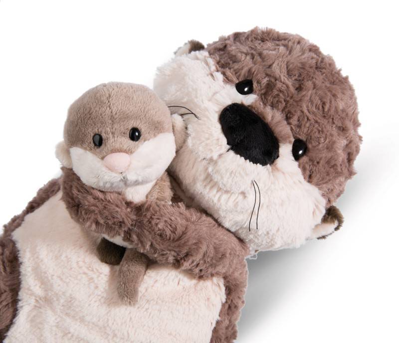NICI Figürliches Kissen Otter Oda & Odalina Forest Friends NICI GREEN Riesige Rabatte