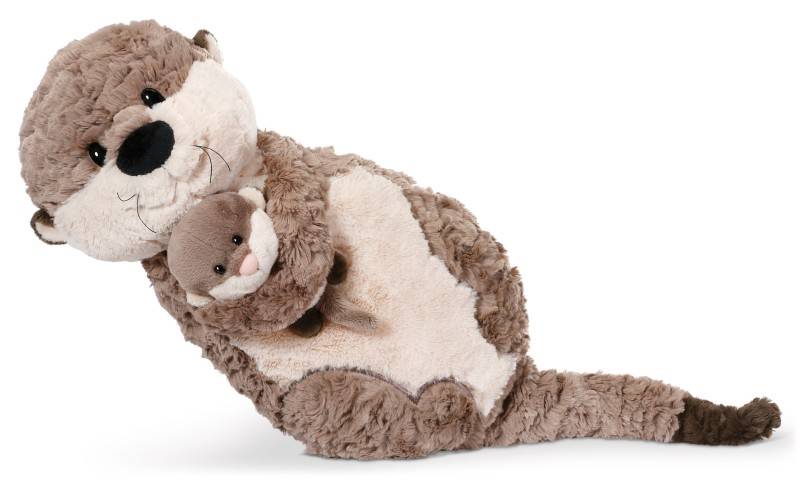 NICI Figürliches Kissen Otter Oda & Odalina Forest Friends NICI GREEN Riesige Rabatte