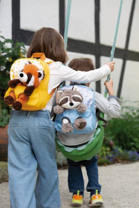 NICI Rucksack mit Roter Panda Plüschtier Kostenloser Versand international