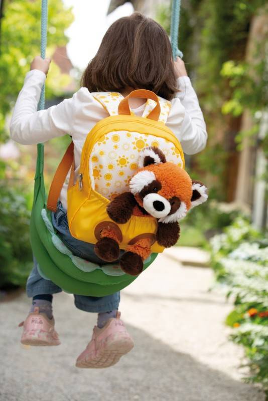 NICI Rucksack mit Roter Panda Plüschtier Kostenloser Versand international