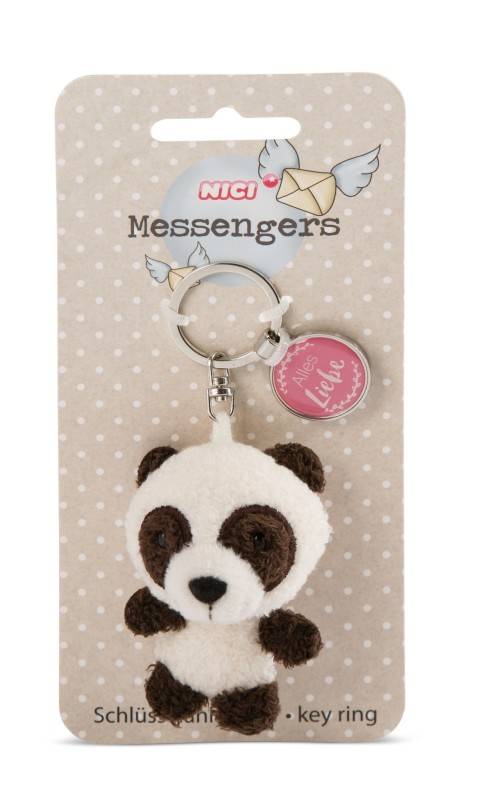 NICI Schlüsselanhänger Panda mit Anhänger 'Alles Liebe' Black Friday Preise