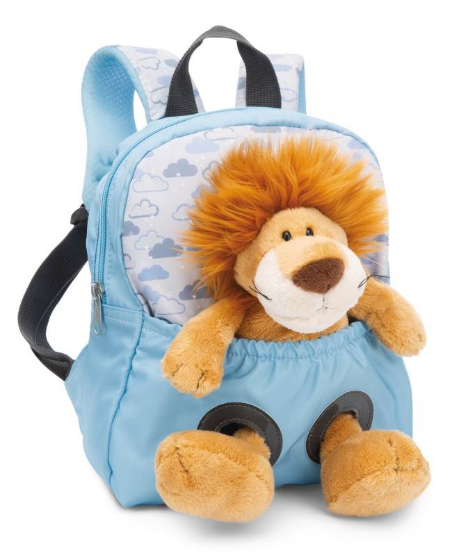 NICI Rucksack mit Löwe Plüschtier Sonderangebot