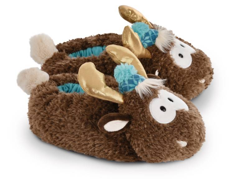 NICI Hausschuhe Rentier Reny Heart Gr. 38-41 Cyber Monday