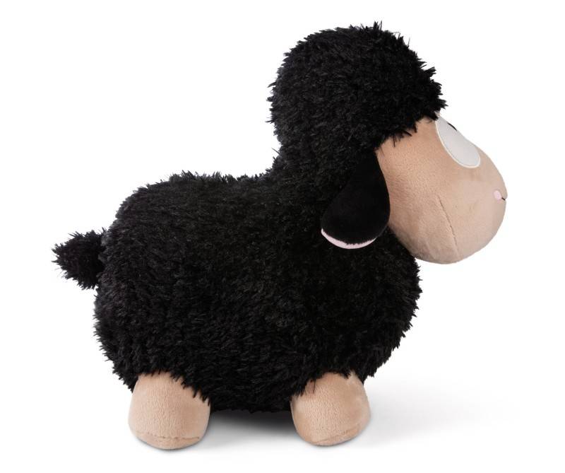NICI Stehendes Kuscheltier Schaf schwarz NICI GREEN Blitzangebot
