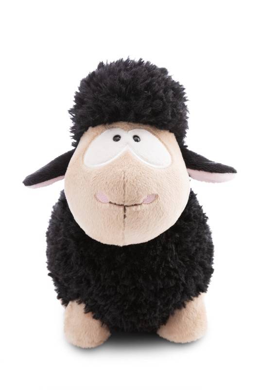 NICI Stehendes Kuscheltier Schaf schwarz NICI GREEN Blitzangebot