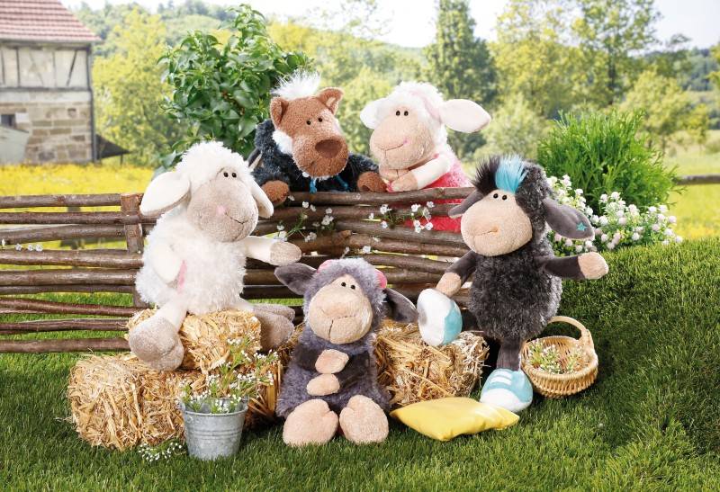 NICI Kuscheltier Schaf Jolly Rosa Super Sparpreis