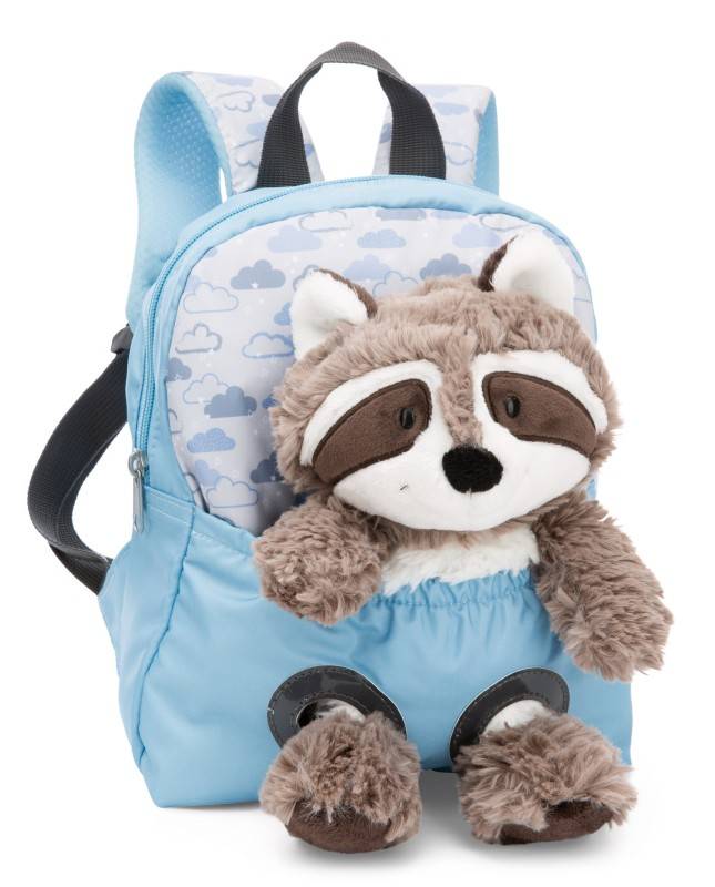 NICI Rucksack mit Waschbär Plüschtier Meist gekauft