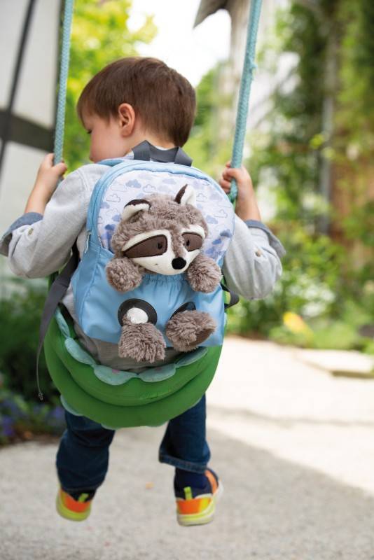 NICI Rucksack mit Waschbär Plüschtier Meist gekauft
