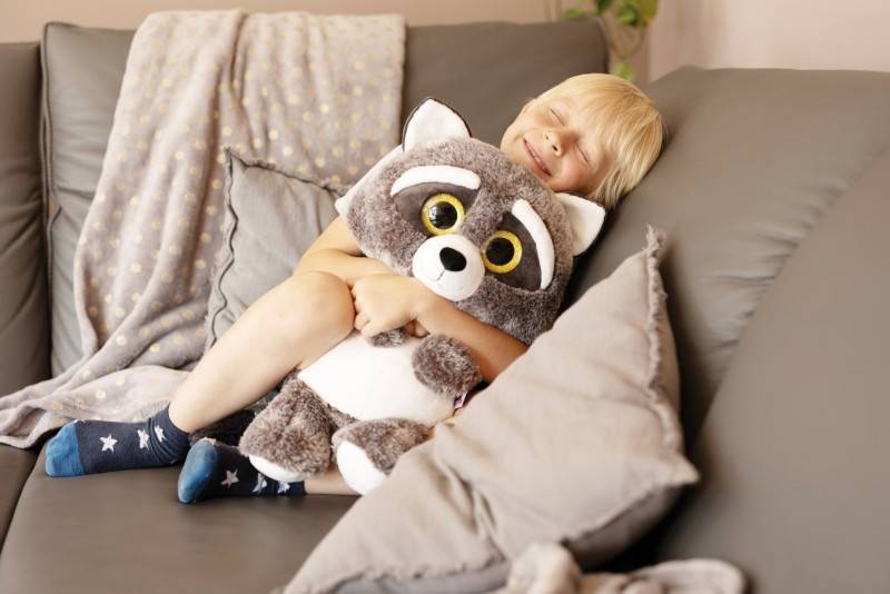 NICI GLUBSCHIS Kuscheltier Waschbär Clooney 45cm Sonderangebot