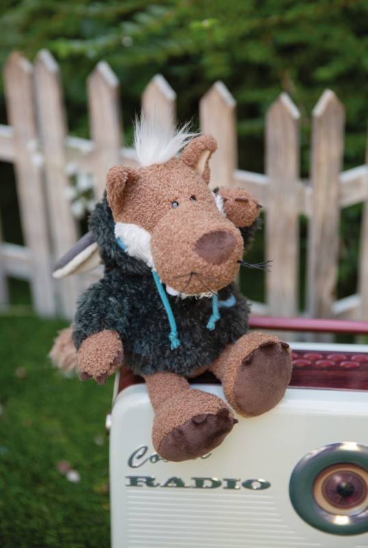 NICI Kuscheltier Wolf Jolly Hugo Großer Ausverkauf