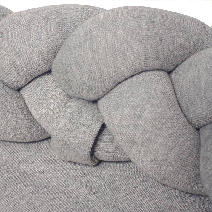 Nordic Coast Company Baby Nest geflochten Grau Top Angebot