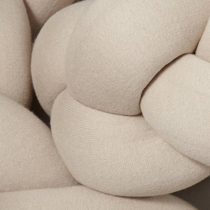 Nordic Coast Company Bettschlange geflochten Sand Strick Exklusive Angebote