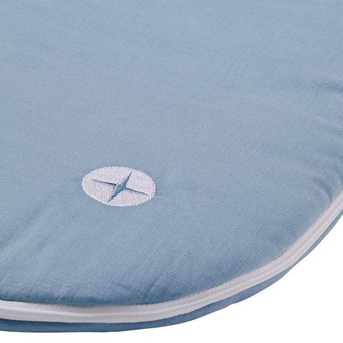 Nordic Coast Company Baby Schlafsack Blau Grau Blitzangebot
