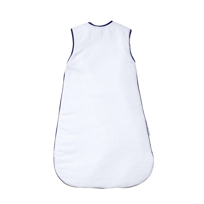 Nordic Coast Company Baby Schlafsack Weiß-Blau Große Rabatte