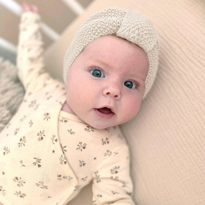 Nordic Coast Company Baby Turban Natur Angebote
