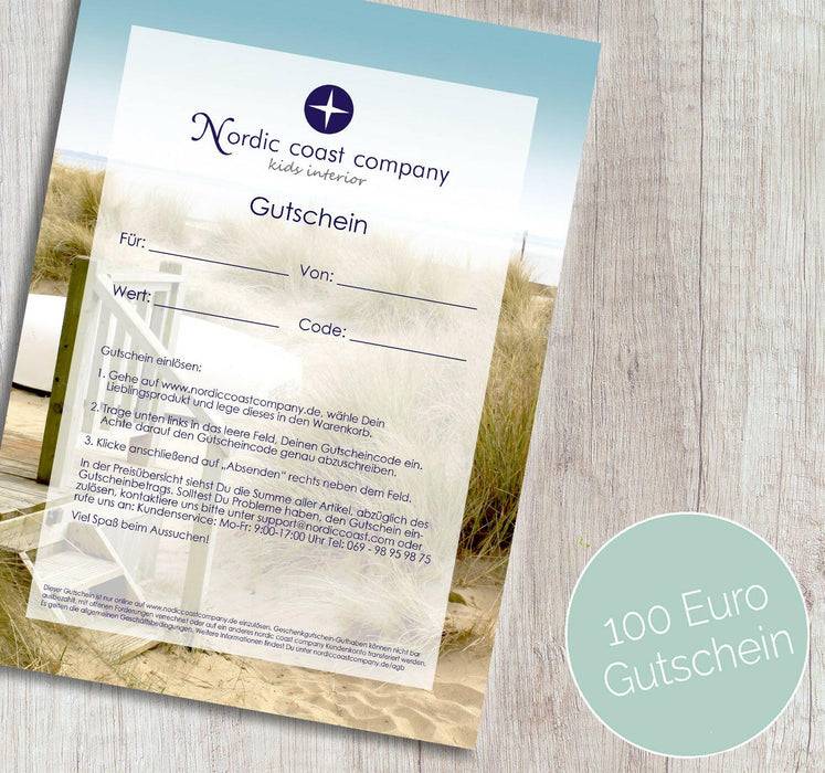Nordic Coast Company Gutschein 100 Euro Kostenloser Versand