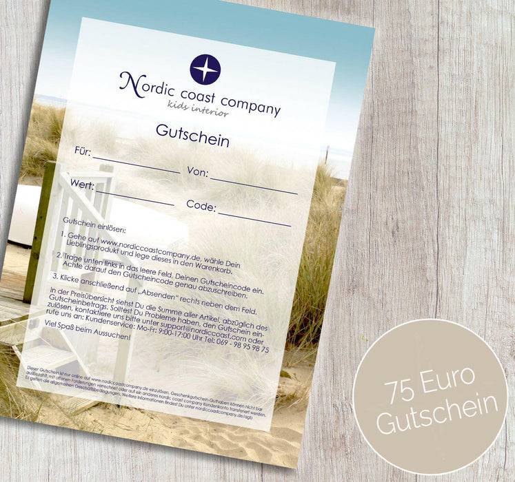 Nordic Coast Company Gutschein 75 Euro Limitierter Zeitrabatt