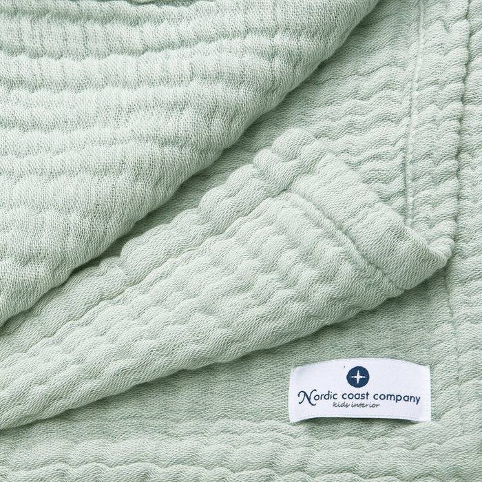 Nordic Coast Company Musselin Decke Mint Black Friday
