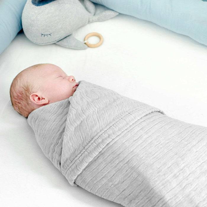 Nordic Coast Company Musselin Decke Grau Cyber Monday
