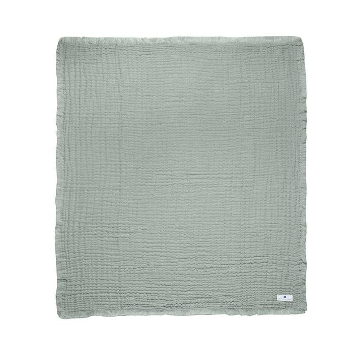 Nordic Coast Company Musselin Fransendecke Mint Neuheiten