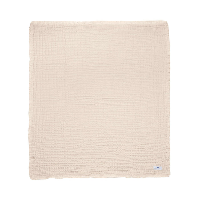 Nordic Coast Company Musselin Fransendecke Puder Bestseller