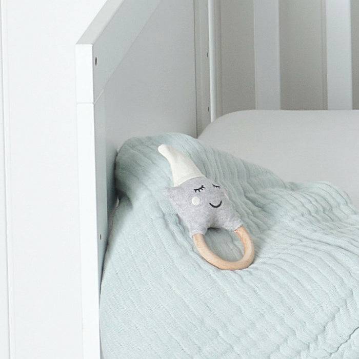 Nordic Coast Company Baby Rassel Stern Natur Super Sparpreis