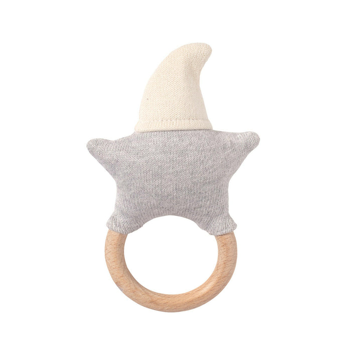 Nordic Coast Company Baby Rassel Stern Natur Super Sparpreis