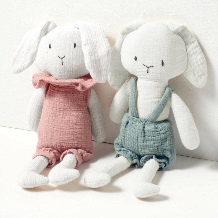 Nordic Coast Company Kuscheltier Musselin Hase Ben Kostenlose Rückgabe