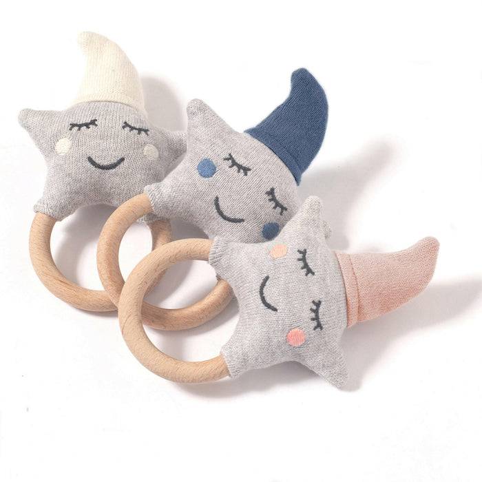 Nordic Coast Company Baby Rassel Stern Rosa Letzte 3 Tage