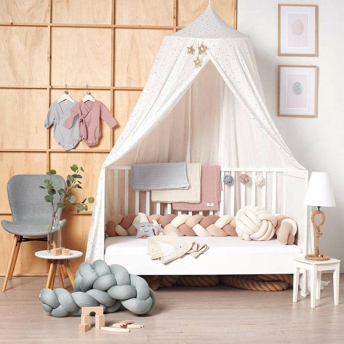 Nordic Coast Company Babygym Anhänger Set Knoten Rosa Kostenloser Versand international