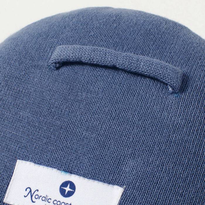Nordic Coast Company Ballon-Kissen "Welcome Little One" Blau Im Verkauf