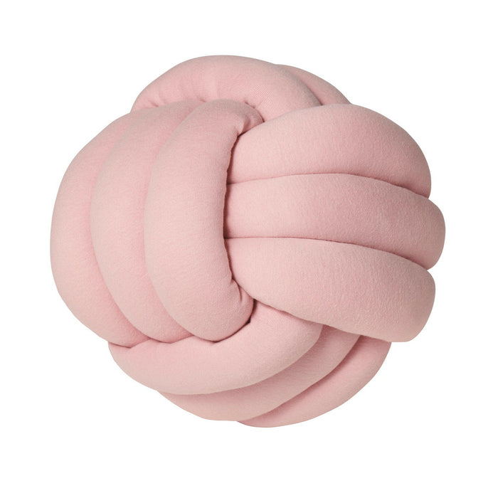Nordic Coast Company Knotenkissen Jersey Rosa Auslauf