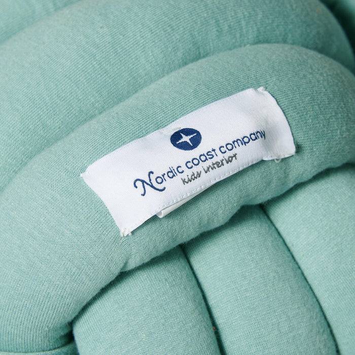 Nordic Coast Company Knotenkissen Jersey Mint Hotsell