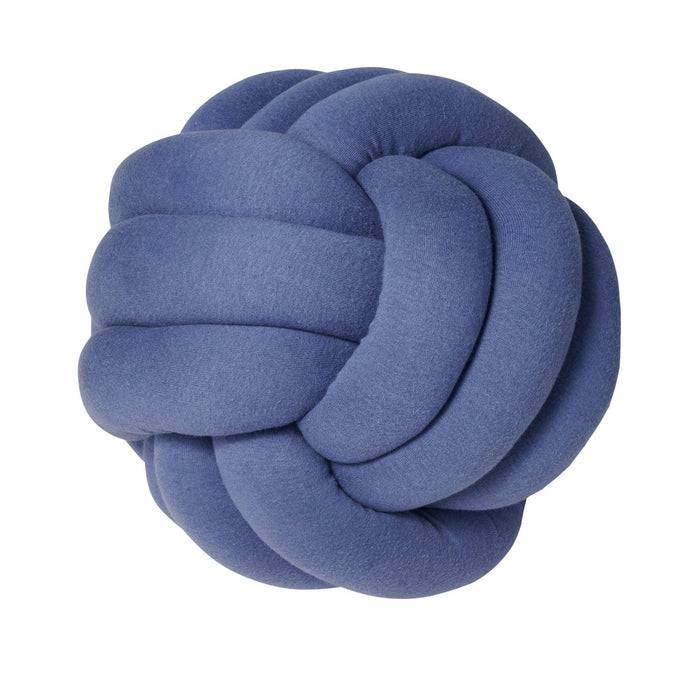 Nordic Coast Company Knotenkissen Jersey Blau Meist gekauft