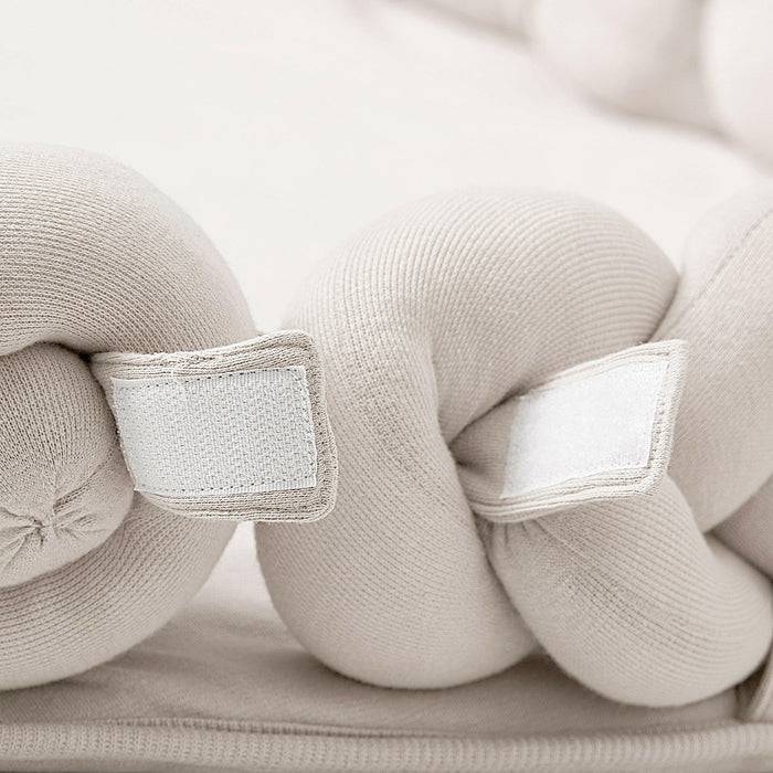 Nordic Coast Company Baby Nest geflochten Natur Blitzverkäufe
