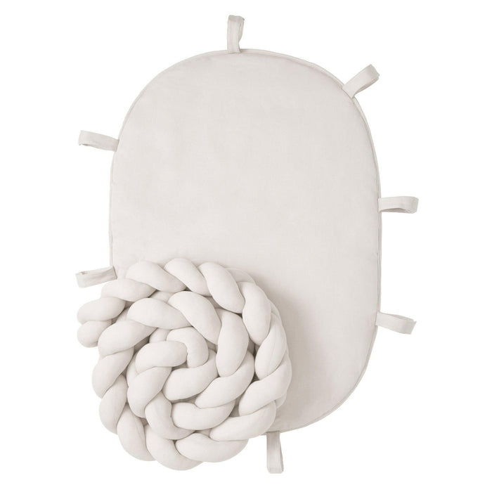 Nordic Coast Company Baby Nest geflochten Natur Blitzverkäufe